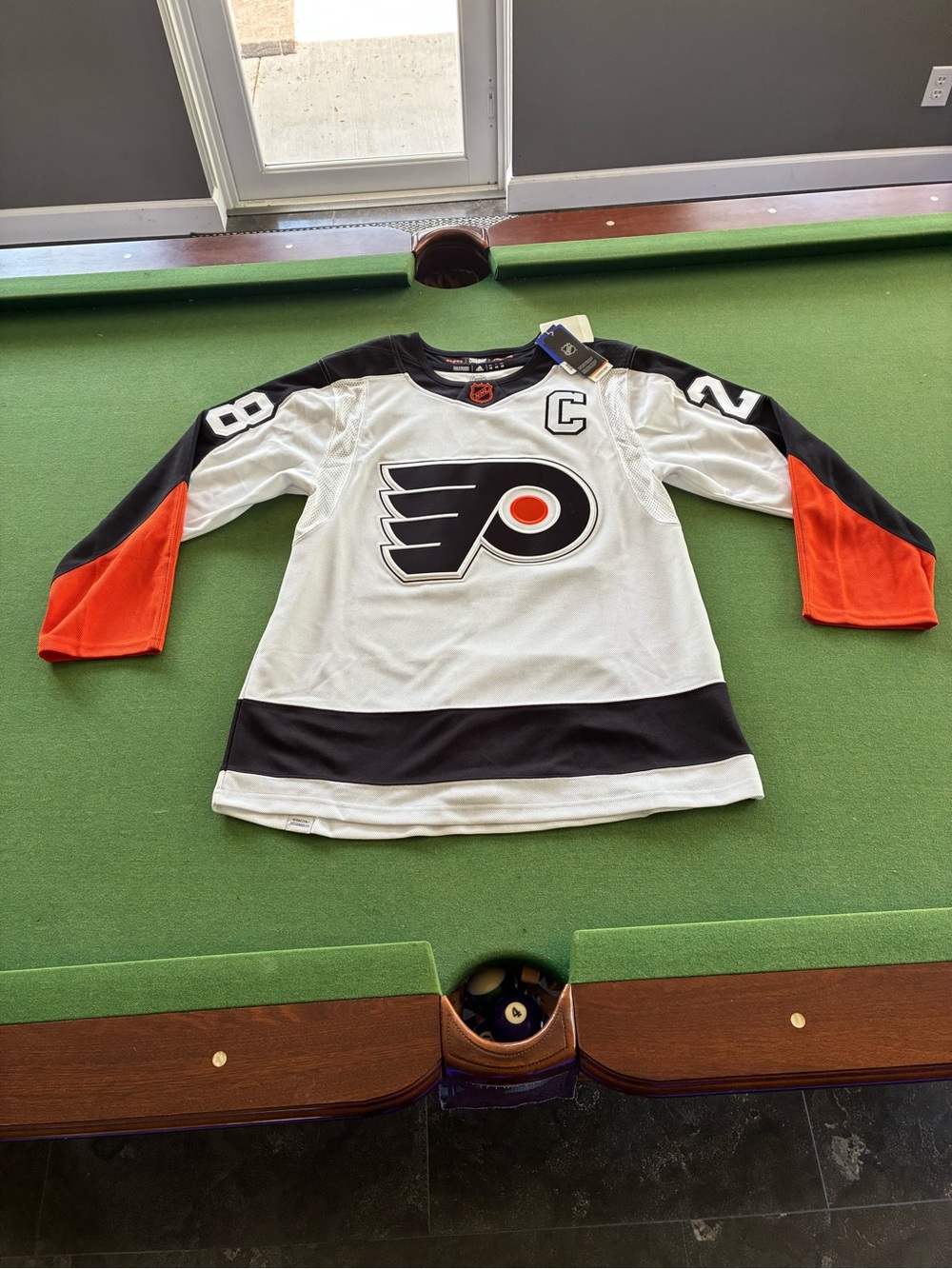 Adidas Philadelphia Flyers 1.0 Claude Giroux Authentic Hockey Jersey Size 46 NWT